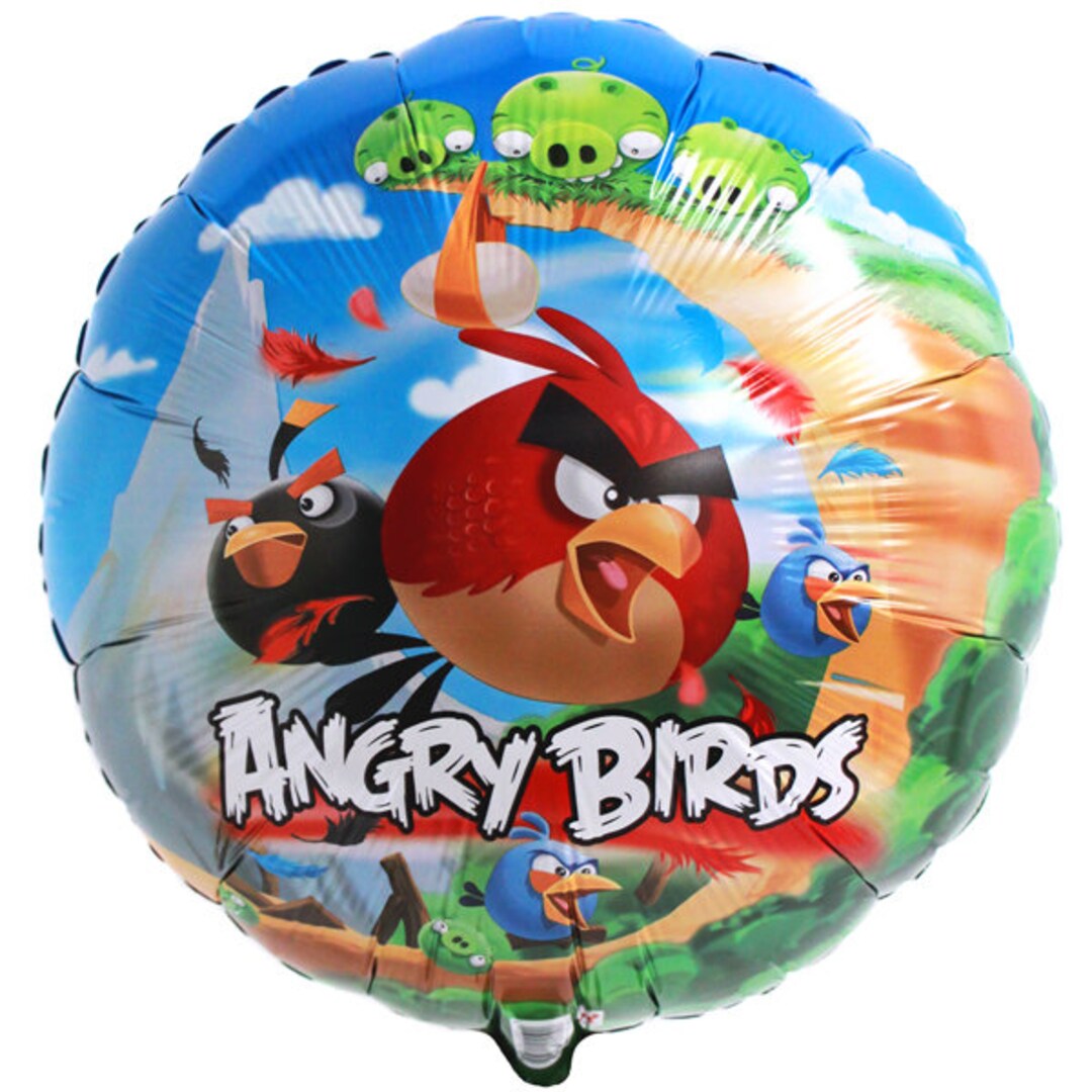 Angry Birds Balloon Birthday Party Kids Balloons Party Etsy Angry Birds Balloon Birthday Party Kids Balloons Party Etsy