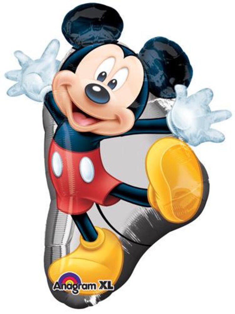 ON SALE 12 piece Red Yellow and Black balloons Mickey Minnie mouse colors Qualatex 11 latex Balloon kids birthday party decor s