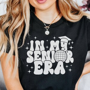 Womens Graduation Senior 2025 T-Shirt, In My Senior Era, High School Senior Shirt, Class of 2025 Shirt, Graduation 2025, Back To School