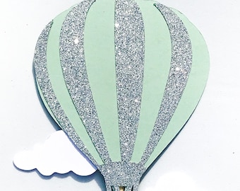 Hot Air Balloon Cake Topper, Hot Air Balloon Decorations, Hot Air Balloon Baby Shower, Hot Air Balloon Birthday Party