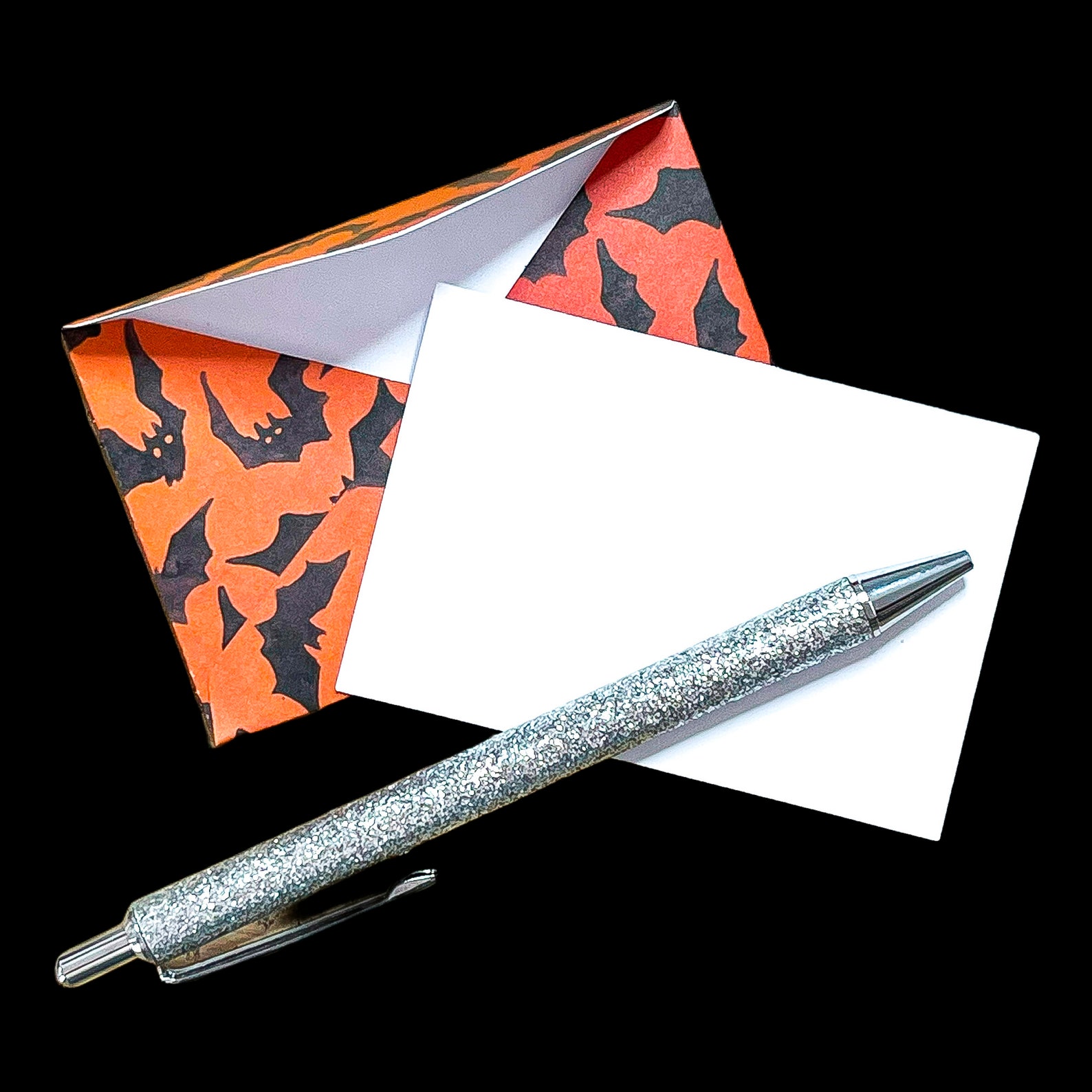 Halloween Mini Envelopes Halloween Stationery Love Note - Etsy