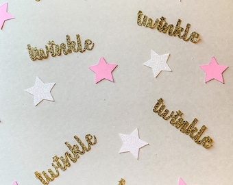 Twinkle Twinkle Little Star Confetti, Twinkle Twinkle Little Star Birthday Decorations