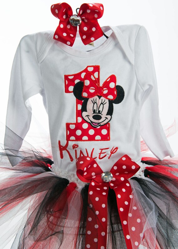 minnie mouse red outfit