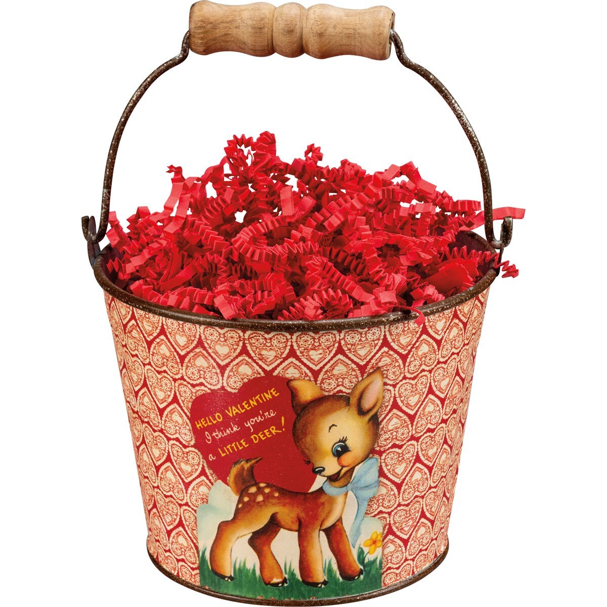 Valentine Bucket Set Vintage Style Set of 5 Etsy