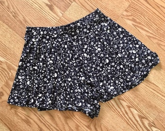 high waisted flowy shorts