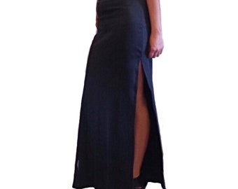 Maxi Skirt with Side Slits - SIMMER DOWN // fitted skirt // high waisted skirt // festival skirt // festival outfit // skir // side slitst