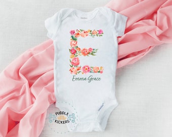 monogram baby girl clothes