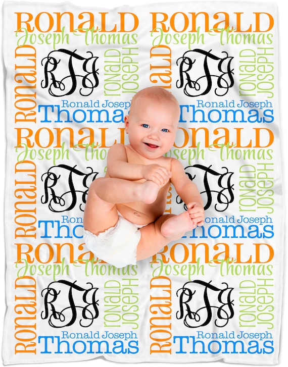 custom baby blankets etsy