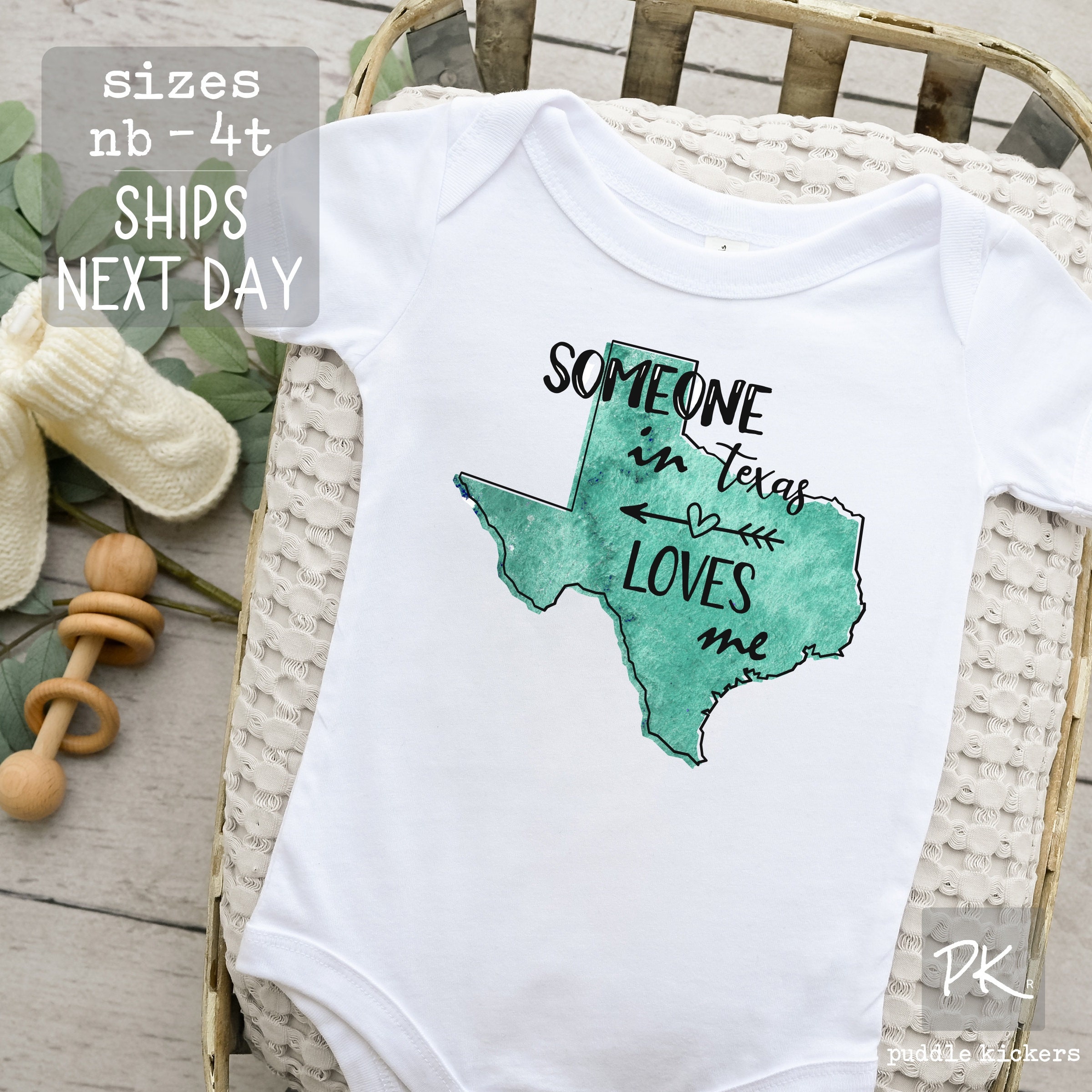 Truly Texas Baby Onesie Truly Texas Baby Onesie