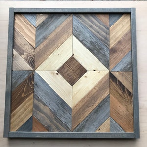 Reclaimed Wood Wall Hanging. Wood Wall Art. Wood Decor
