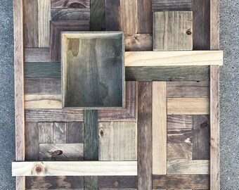 Reclaimed Wood Wall Shelf. Reclaimed Wood Wall Decor