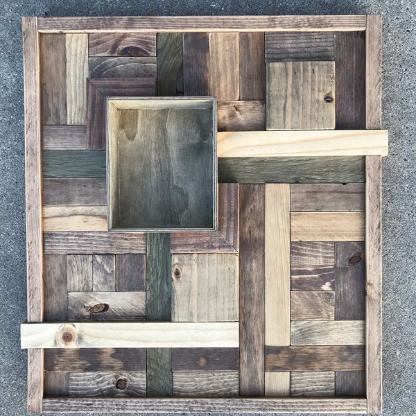 Reclaimed Wood Wall Art - Etsy
