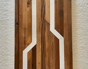 Reclaimed Wood Wall Hanging. Reclaimed Wood Wall Art. Wall Decor