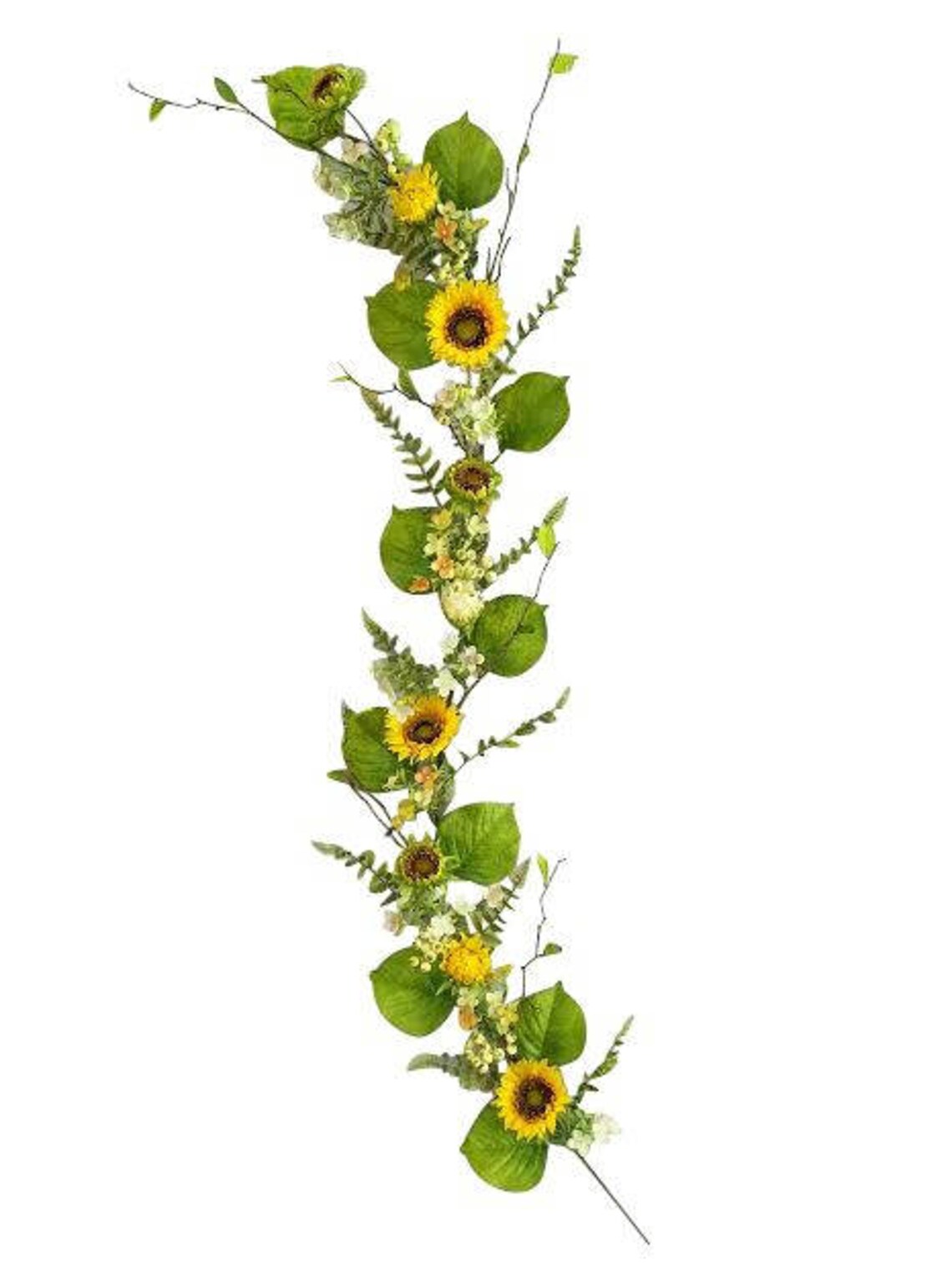 72 Sunflowers Garland Etsy