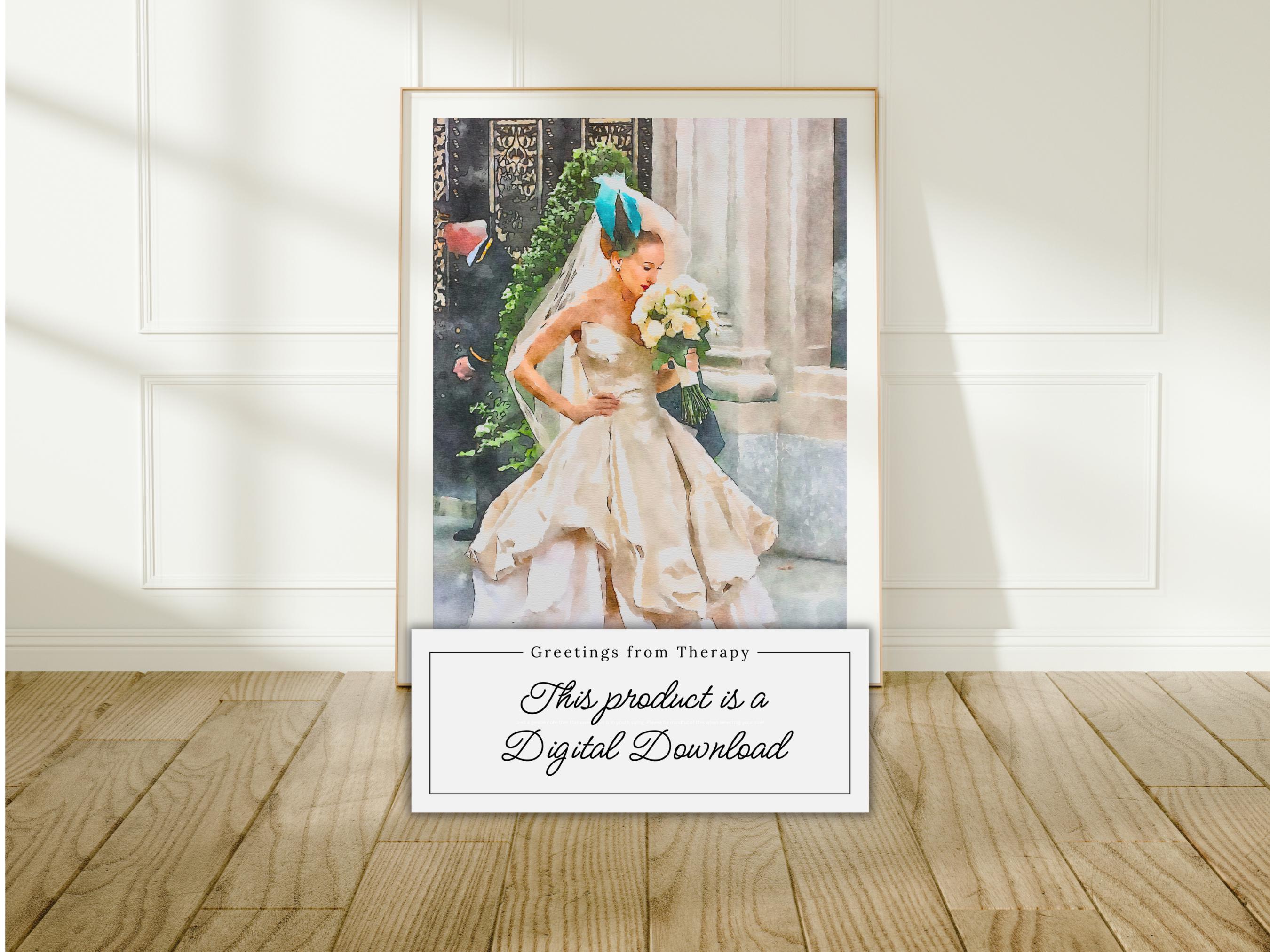 Carrie Bradshaw Wedding Dress