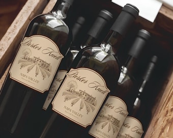 Parker Knoll Napa Valley Special Reserve Wine Label