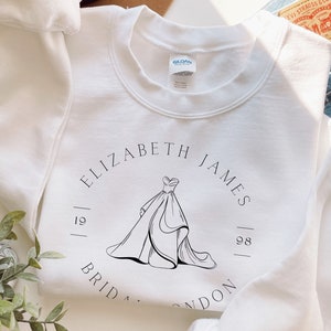 Moletom com gola redonda Elizabeth James Bridal London