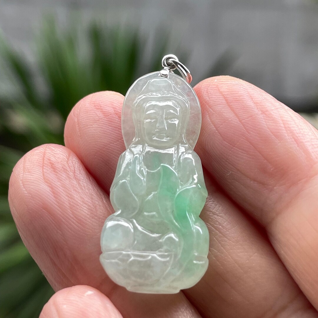 Lady buddha jade pendant Clearance