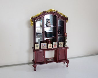 dolls house display cabinet