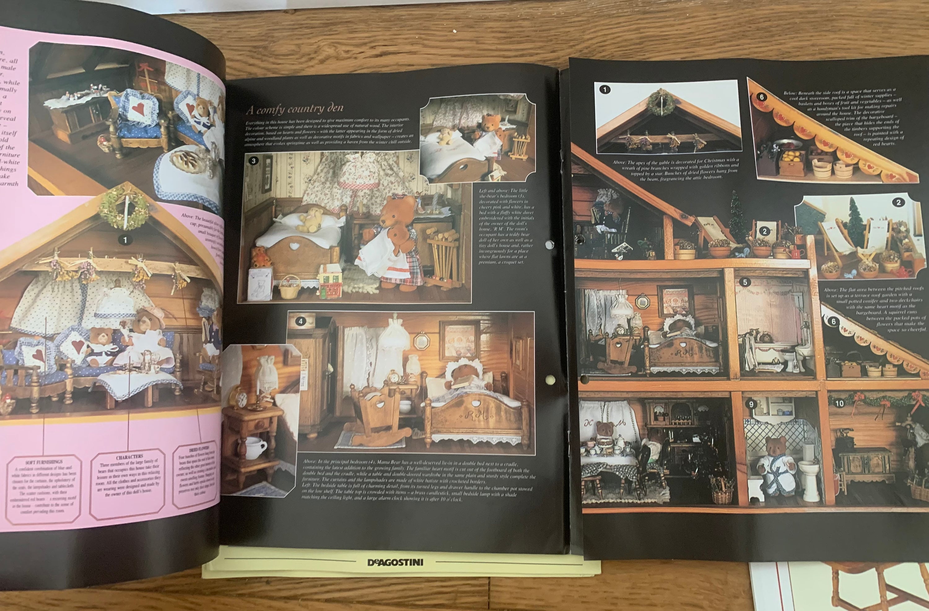 Vintage, Deagostini, the Ultimate Dolls House, 1:12th Scale, Dolls