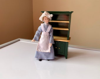 Figura Maggiordomo In Resina Scala 1:12 Per Casa Delle Bambole – Stile Vittoriano
