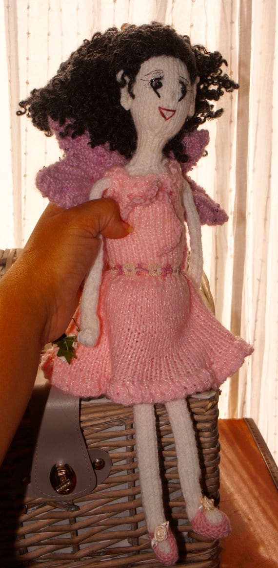 Buy Handmade Knitted the Goodwill Fairy Art Doll With Bag, Note, and Rose  Quartz Crystal, Faery, Magical, Gift, Pagan, Birthday, Online in India -  Etsy
