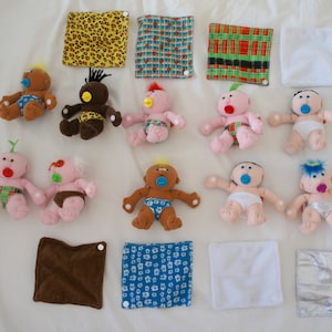 Rare, Vintage, 1990s, Moose&#39;s Twins, Collectible, baby, Soft Toy, Plushies, With Blankets, Australia, Australian, Gift, Daughter, Sister.