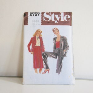 Vintage, 1979, Style, Women&#39;s, Clothing, Skirt, Jacket, Trousers, Sewing, Pattern, Size 16, Dressmaking, Fashion, Retro, Hipster, Wife