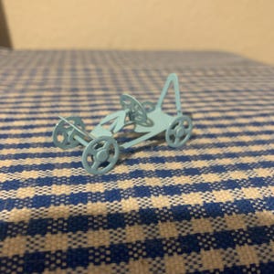 Zabytkowy, Plastikowy, Skala 1:16, Domek dla lalek, Metalowy, Go Cart, Zabawka, Przedszkole, Ogród, Wystawa, Diorama, Kolekcjonerski, Retro, Miniatury, Prezent