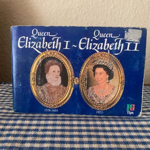 Vintage, PG Tips, Queen Elizabeth I - Queen Elizabeth II, Könige, Damen, Monarchen, Tee, Bildkarten, Album, Sammlerstück, Buch, unvollständig