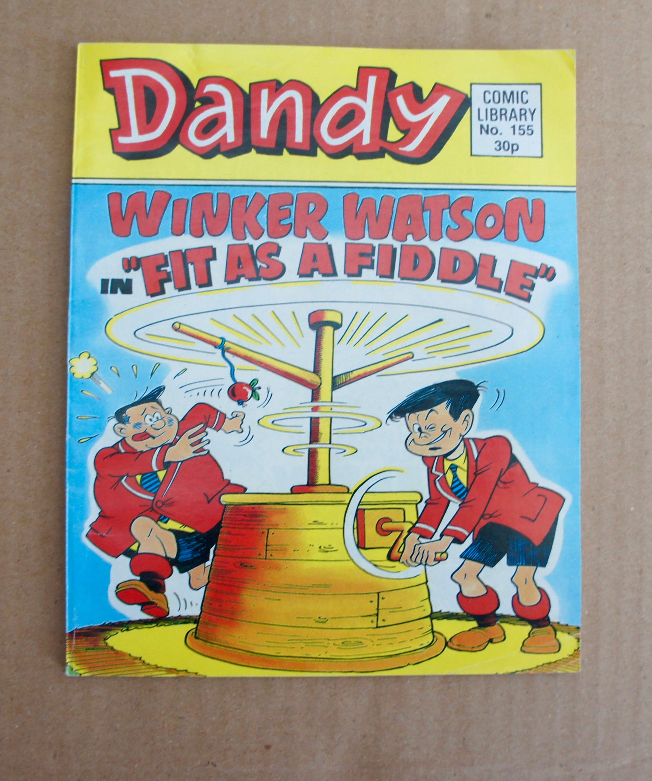 Vintage, 1989, Dandy, Comic Library, No. 155, Winker Watson, in Fit as A  Fiddle, Collectible, Book, Children, Magazine, Gift, Father, Son - Etsy