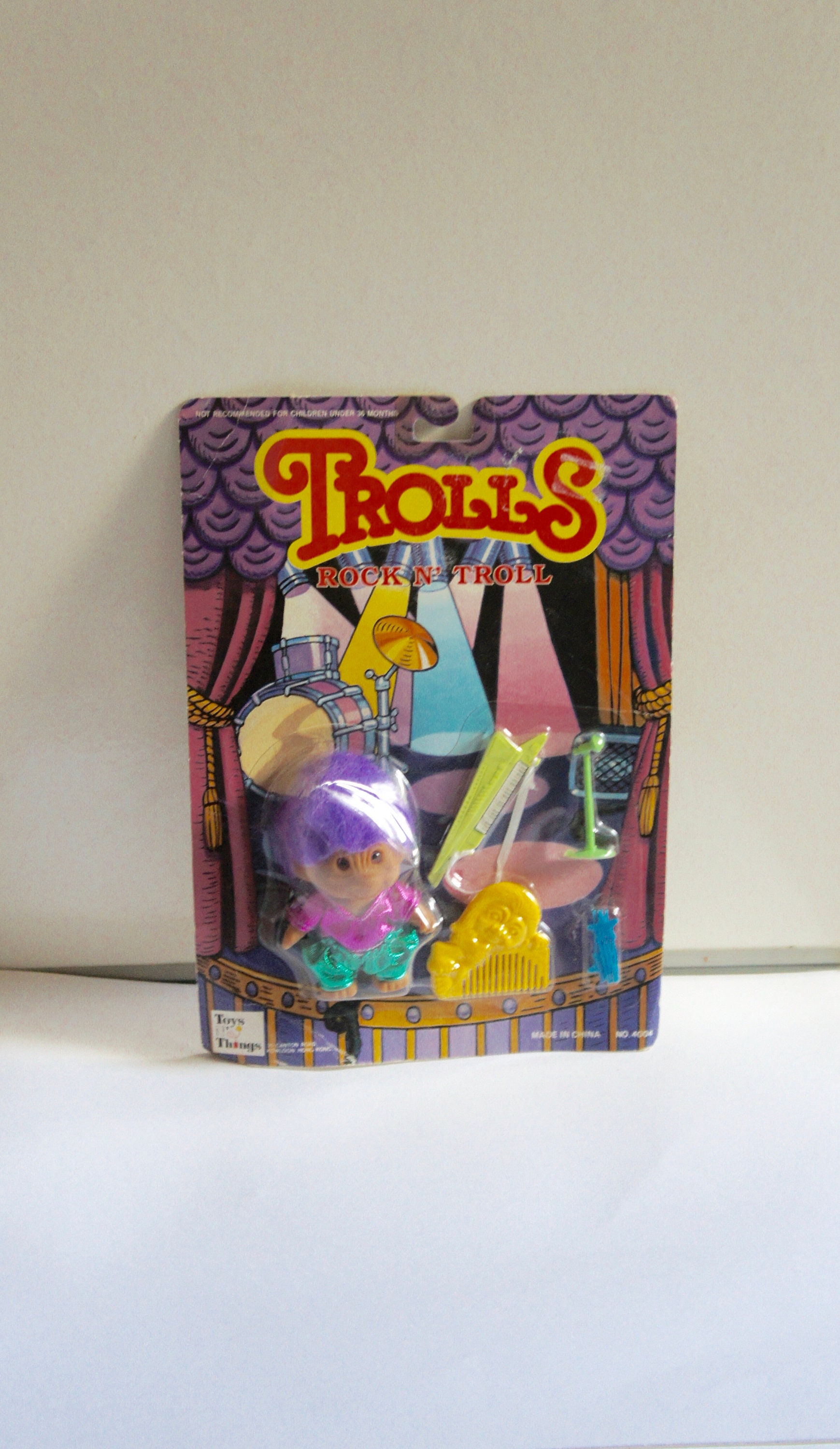 Rare Vintage Toys N Things Trolls Packaged in Original Etsy Hong Kong