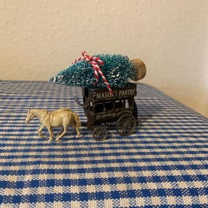 Altered, Vintage, Lledo, Days Gone, Mason’s Pantry, Pferdewagen, Bus, Sammlerstück, Weihnachtsbaum, Ornament, Dekoration, Wichteln