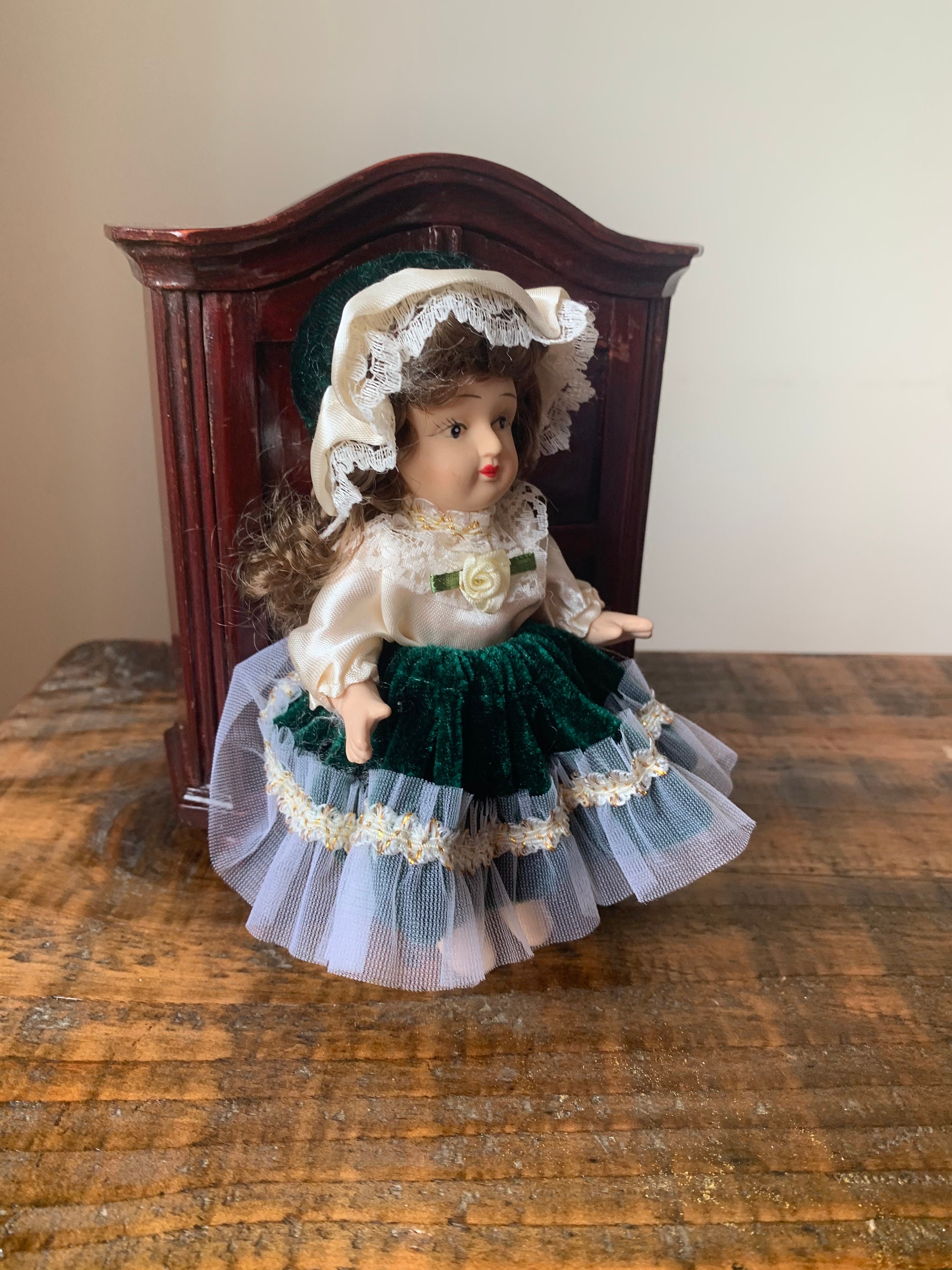 leonardo collection porcelain doll chloe