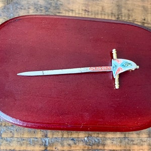 Vintage, Toledo, 1:12th Scale, Dollshouse, Miniature, Sword, Medieval, Tudor, Elizabethan, Period, Diorama, Castle, Fairytale, Display, Gift