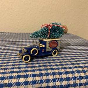 Altered, Vintage, Lledo, Days Gone, Walkers Crisps, Advert, 1946, Packard, Town Car, Toy, Collectible, Christmas Tree, Ornament, Decoration