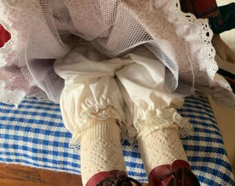Vintage, Large, Collector's, Porcelain, China, Doll, Girl