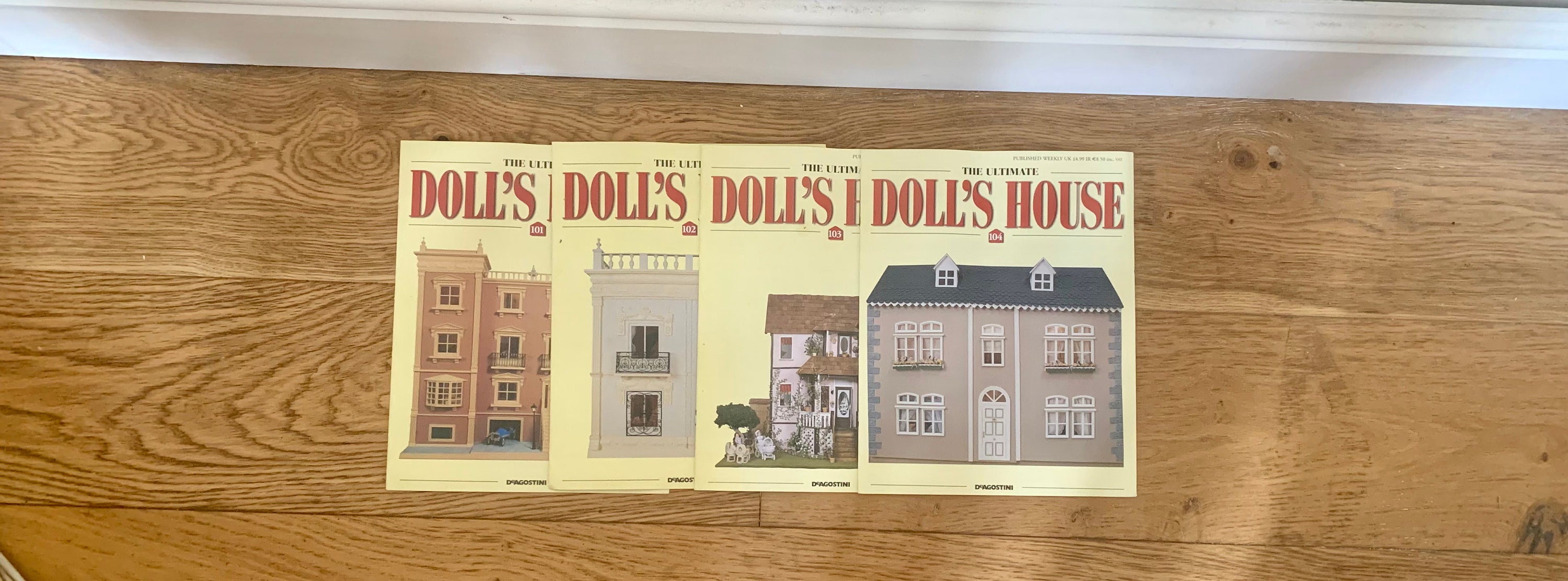 Vintage, Deagostini, the Ultimate Dolls House, 1:12th Scale, Dolls 
