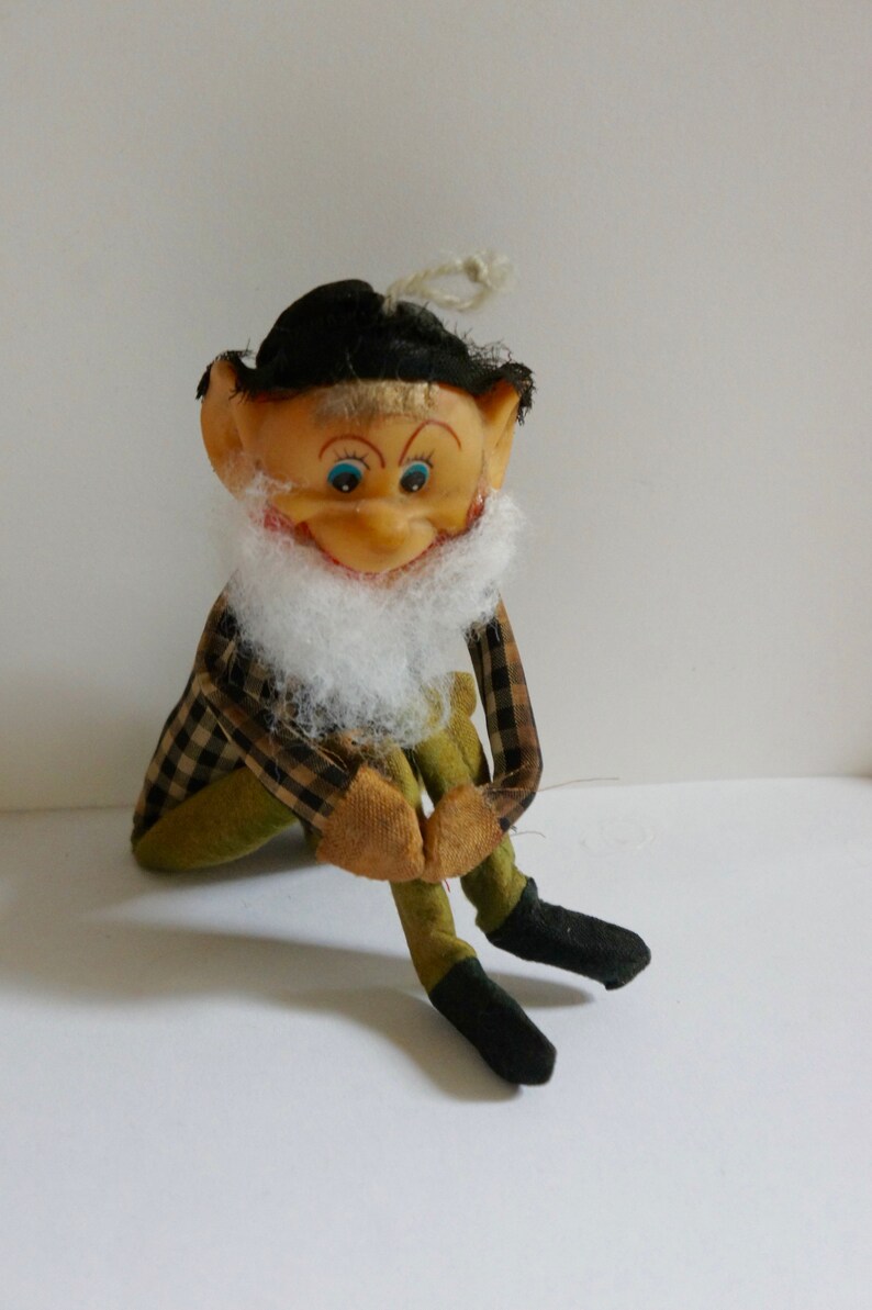 Christmas Shelf Sitter Leprechaun Gift Vintage Elf St Patrick/'s Day Irish Mother Display Decoration,Ornament Gift Mid Century
