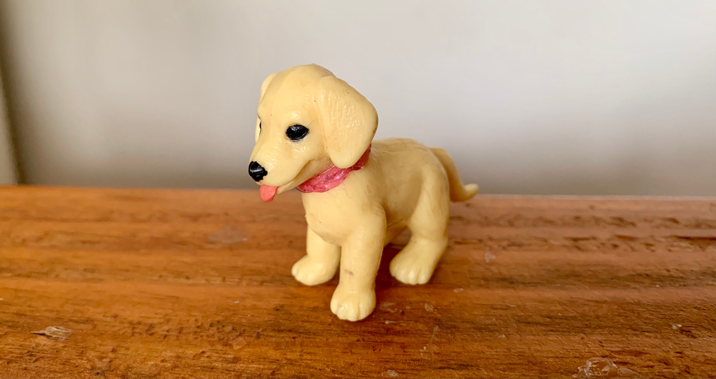 Vintage, 1993, MI Ltd, 1:12th Scale, Dolls House, Plastic, Labrador, Dog, Puppy, Pet, Miniature, Collectible, Display, Gift, Present, Wife