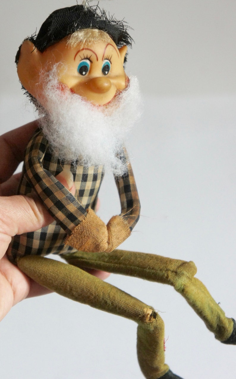 Christmas Shelf Sitter Leprechaun Gift Vintage Elf St Patrick/'s Day Irish Mother Display Decoration,Ornament Gift Mid Century