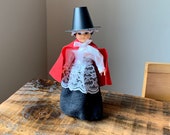Vintage, Boxed, Bronwen, Welsh, Folk, Doll, In National Costume, Wales, Souvenir, Miniature, Figurine, Collectible, Gift, Present, Daughter