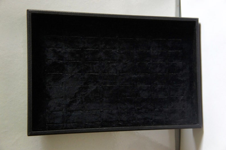 Box Ring Bedroom Fair Storage Festival Brooch Fashion Craft Black 72 Jewellery Event Display Crafts Supplies Table Fayre