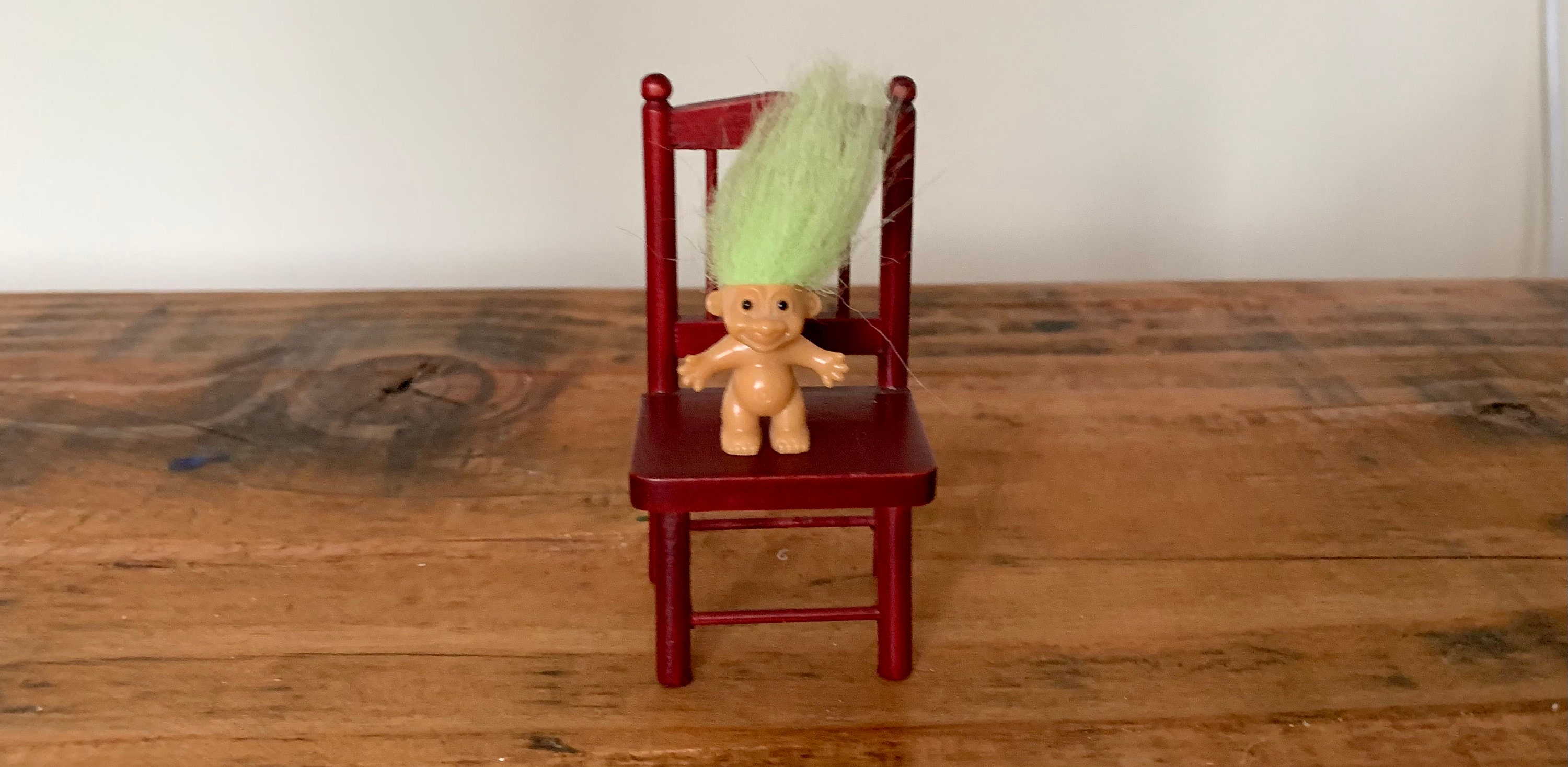 Figura In Resina Per Casa Delle Bambole Scala 1:12 - Nonna Anziana Con Capelli Bianchi (Lottie)