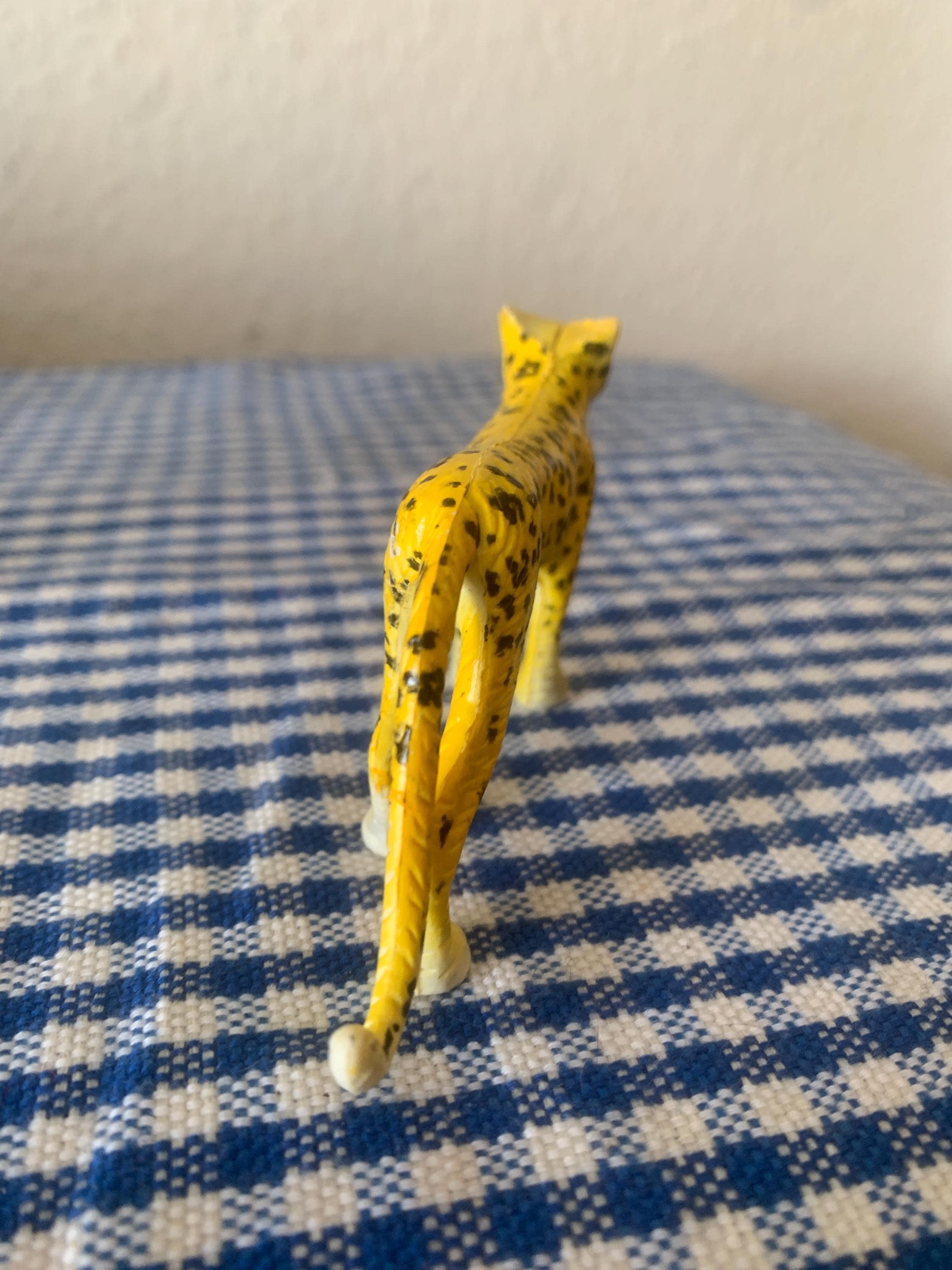 Vintage, 1:12th Miniature, Plastic, Leopard, Toy, Animal, Zoo, Safari ...