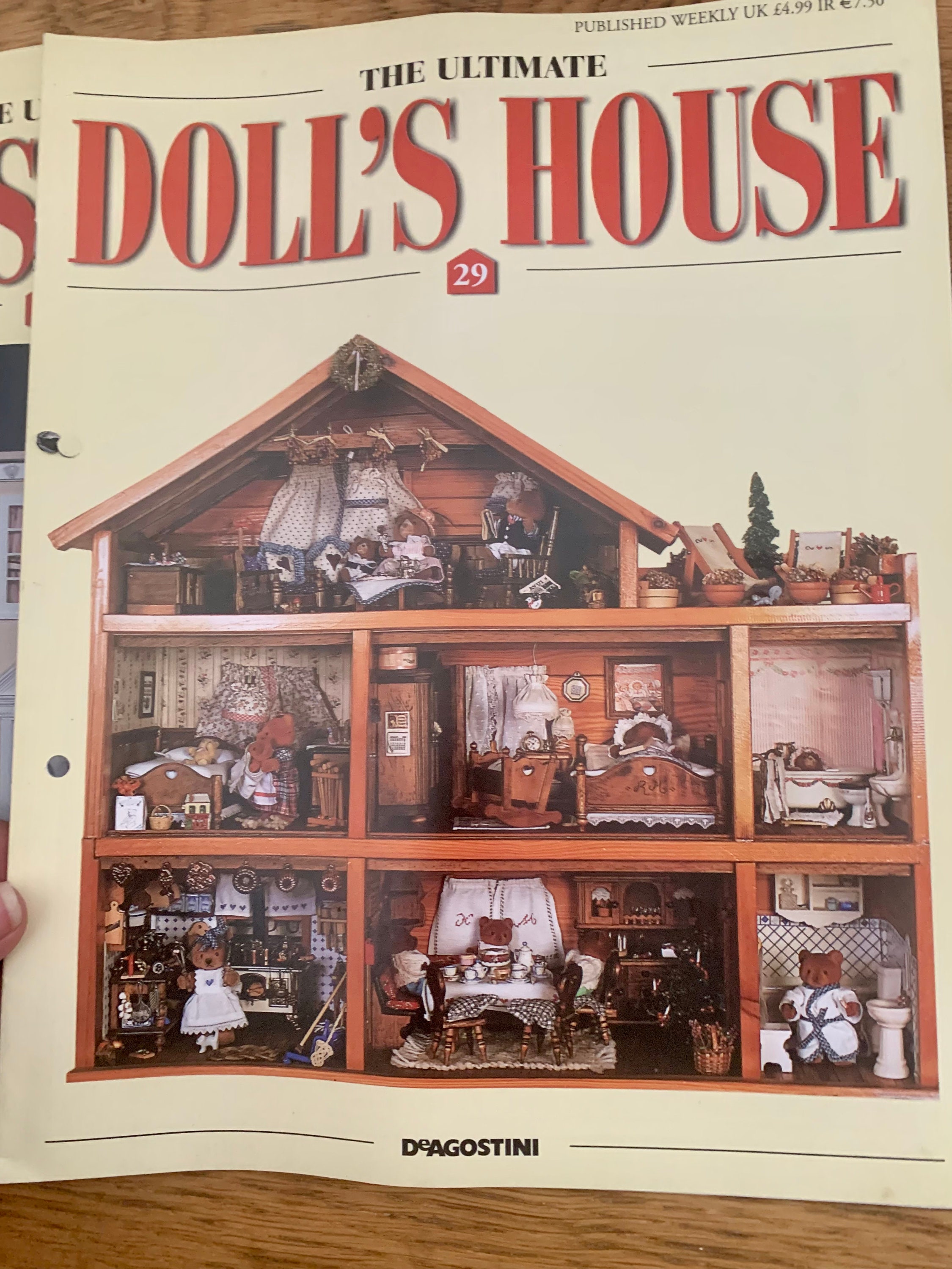 Vintage, Deagostini, the Ultimate Dolls House, 1:12th Scale, Dolls