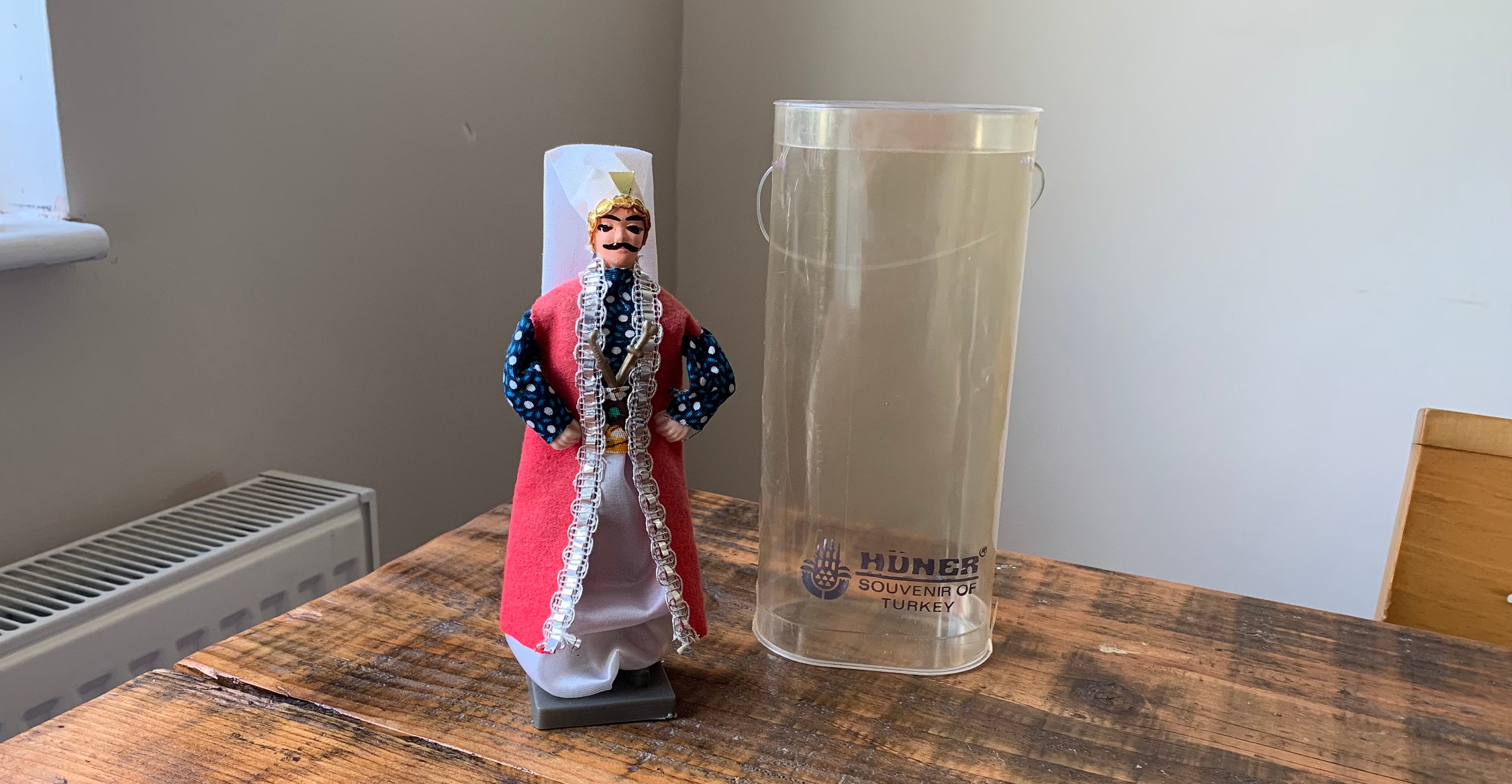 Vintage, 1960s, Souvenir, Doll From Turkey, In, Turkish