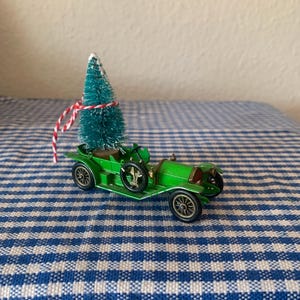 Modificado, Vintage, Década de 1970, Matchbox, Modelos de antaño, 1912, Simplex, Automóvil, Juguete, Objeto de colección y Árbol de Navidad, Adorno, Decoración, Regalo