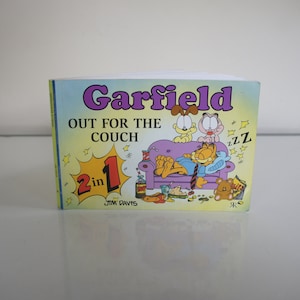 Rocznik wina, 1978, Garfield, obecnie na kanapie, Jim Davis, Garfield, książka historia, fikcja, retro, ilustracje, humor, kolekcjonowania, prezent, Tata
