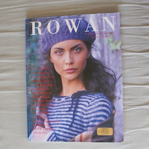 Rowan, Issue 36, 30 Plus Designs, Contemporary, Knitting, Crochet, Designs, Pattern, Book, Sweaters, Cardigans, Skirts, Dresses, Accessories